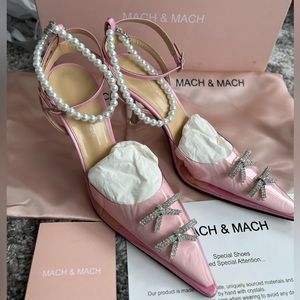 *🚨SOLD* Brand New! authentic Mach&Mach dreamy heels. Size 7